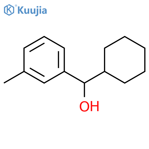 cyclohexyl-(3-methylphenyl)methanol structure