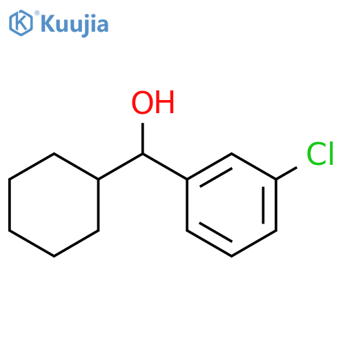 (3-CHLOROPHENYL)(CYCLOHEXYL)METHANOL structure