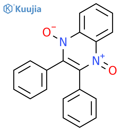 Quinoxaline,2,3-diphenyl-, 1,4-dioxide structure