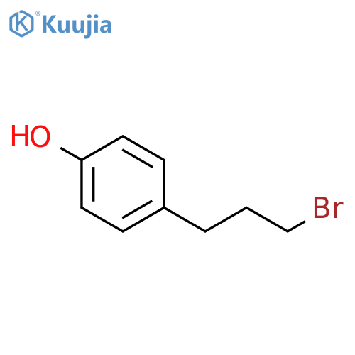 Phenol, 4-(3-bromopropyl)- structure