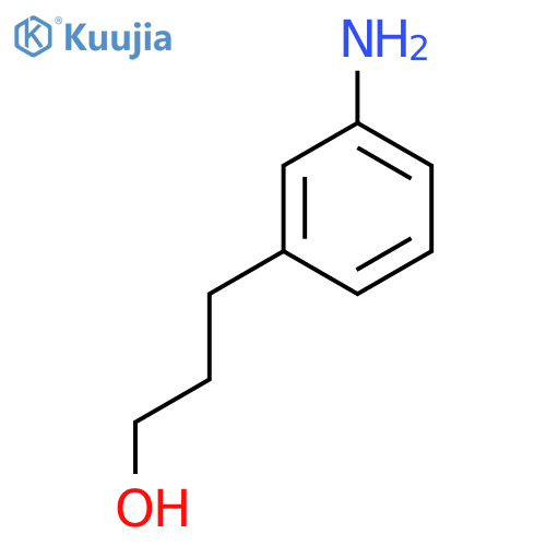 3-(3-Aminophenyl)propan-1-ol structure