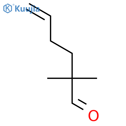 2,2-dimethylhex-5-enal structure
