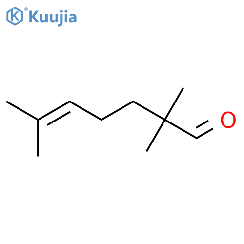2,2,6-trimethylhept-5-enal structure