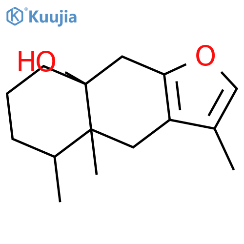 (4aR,5S,8aS)-3,4a,5-trimethyl-4,5,6,7,8,9-hexahydronaphtho[2,3-b]furan-8a(4aH)-ol structure