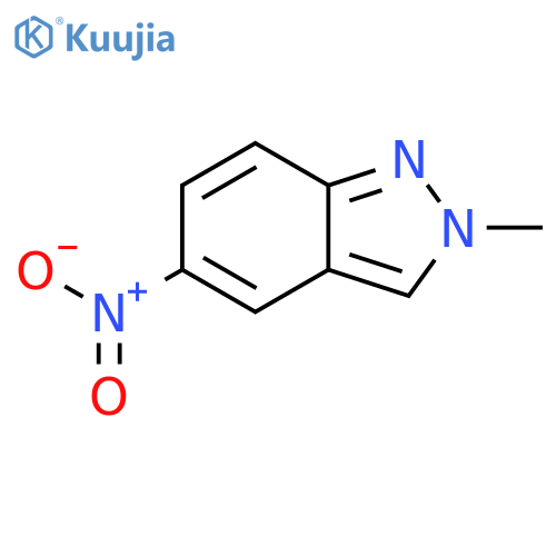 2-methyl-5-nitro-indazole structure