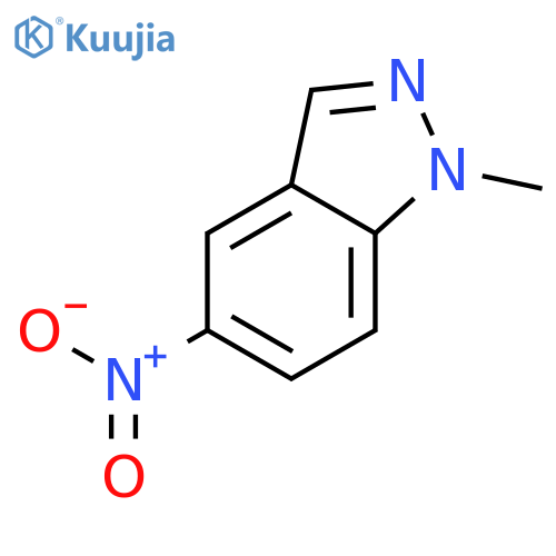 1-methyl-5-nitro-indazole structure