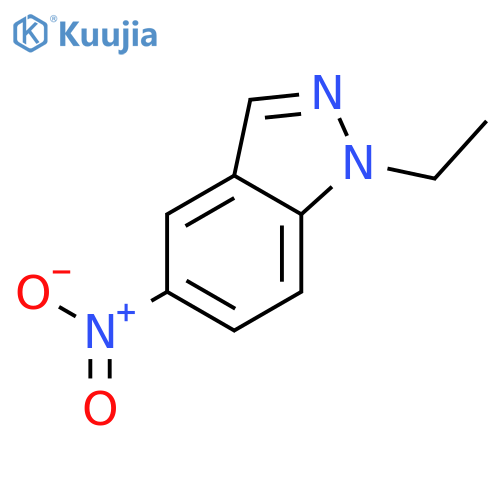 1-Ethyl-5-nitro-1H-indazole structure