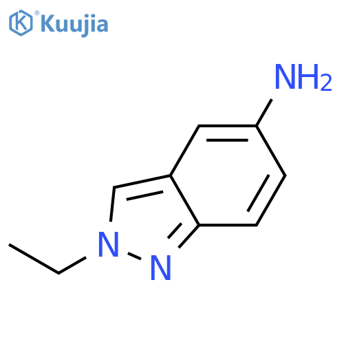 5-Amino-2-ethyl-2H-indazole structure