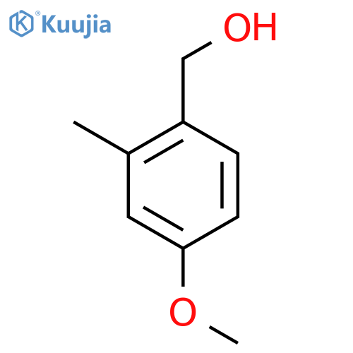 4-Methoxy-2-methylbenzyl alcohol structure