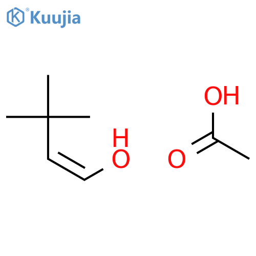 1-BUTEN-1-OL, 3,3-DIMETHYL-, ACETATE, (1Z)- structure