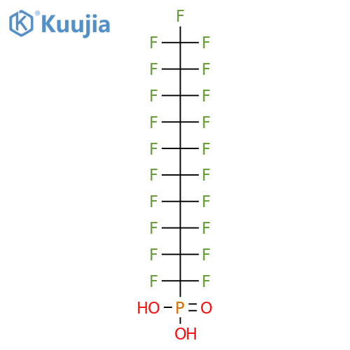 Perfluorodecylphosphonic acid structure