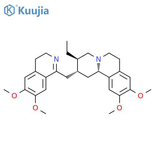 Emetan, 1',2'-didehydro-6',7',10,11-tetramethoxy- structure
