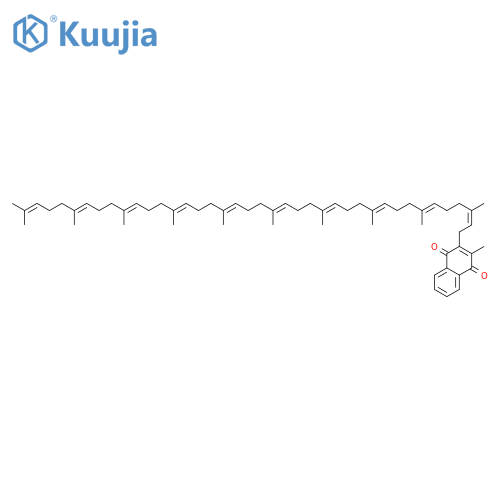 Menaquinone 10 (~90%) structure