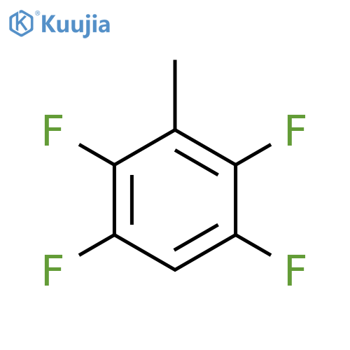 Benzene,1,2,4,5-tetrafluoro-3-methyl- structure