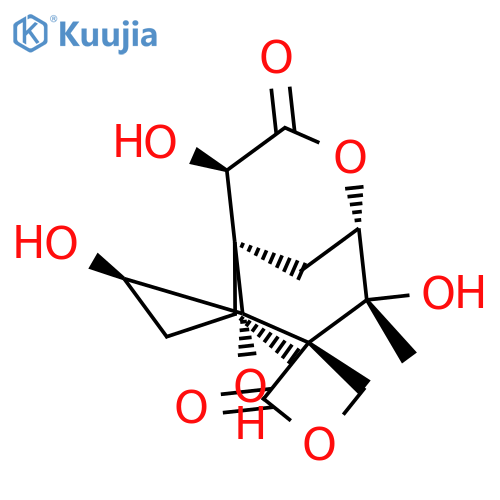 Spiro[4H-4,9a-methanocyclopent[d]oxocin-6(2H),3'-oxetane]-2,2'-dione,hexahydro-1,5,6a,7-tetrahydroxy-5,9-dimethyl-, (1R,3'S,4R,5R,6aR,7R,9R,9aS)- structure