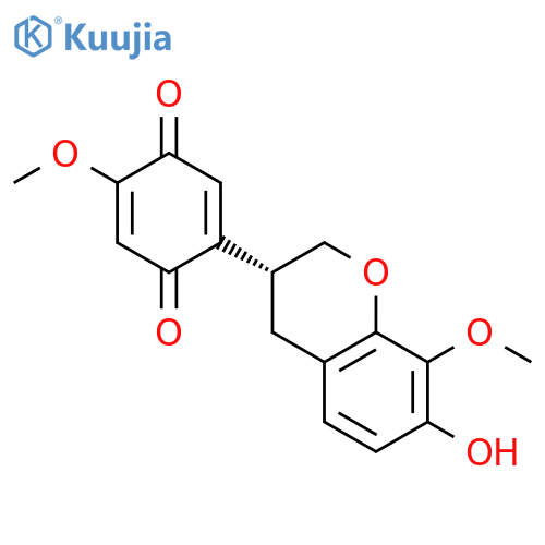 (()-Mucroquinone structure