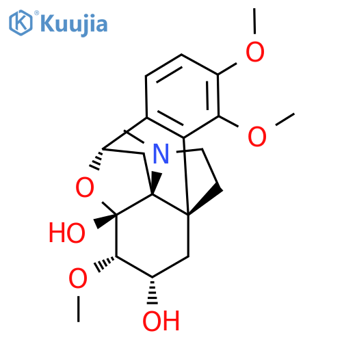 (1S,8S,10S,11R,12S,13S)-3,4,12-Trimethoxy-17-methyl-18-oxa-17-azapentacyclo[8.4.3.18,11.01,10.02,7]octadeca-2(7),3,5-triene-11,13-diol structure
