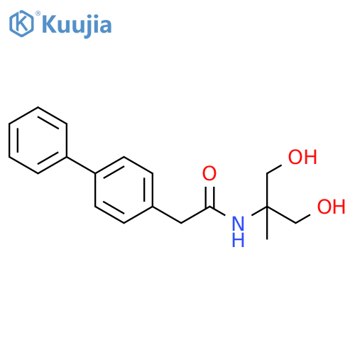 [1,1'-Biphenyl]-4-acetamide, N-[2-hydroxy-1-(hydroxymethyl)-1-methylethyl]- structure