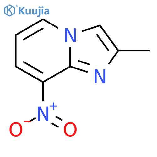 2-Methyl-8-nitroimidazo[1,2-a]pyridine structure
