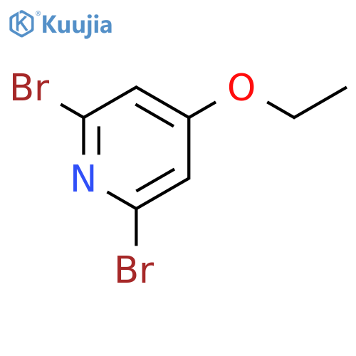2,6-Dibromo-4-ethoxypyridine structure