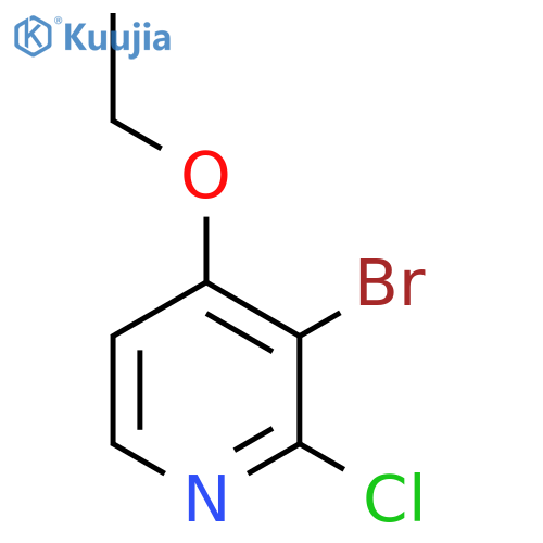 3-Bromo-2-chloro-4-ethoxypyridine structure