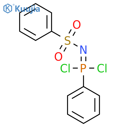PHOSPHONIMIDIC DICHLORIDE, P-PHENYL-N-(PHENYLSULFONYL)- structure