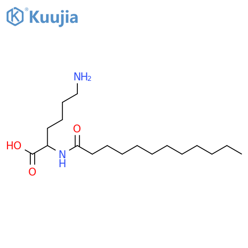 N-Lauroyl-L-lysine structure