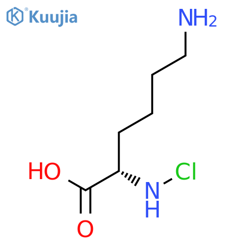 L-Lysine, N2-chloro- structure