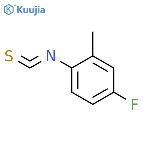 4-Fluoro-2-methylphenyl isothiocyanate structure