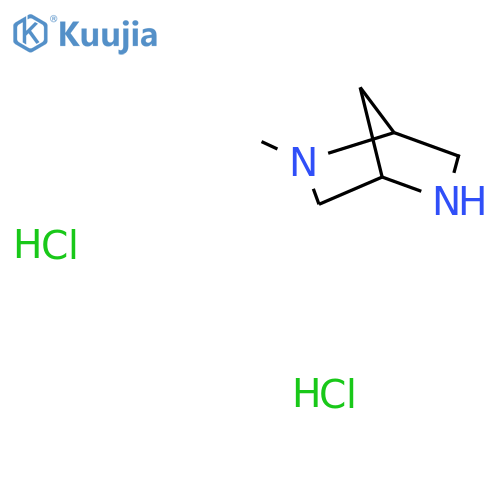 2-Methyl-2,5-diazabicyclo[2.2.1]heptane dihydrochloride structure
