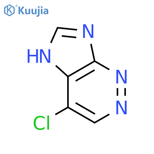 4-chloro-5h-imidazo[4,5-c]pyridazine structure