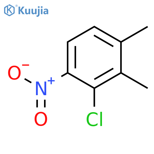 2-chloro-3,4-dimethyl-1-nitrobenzene structure