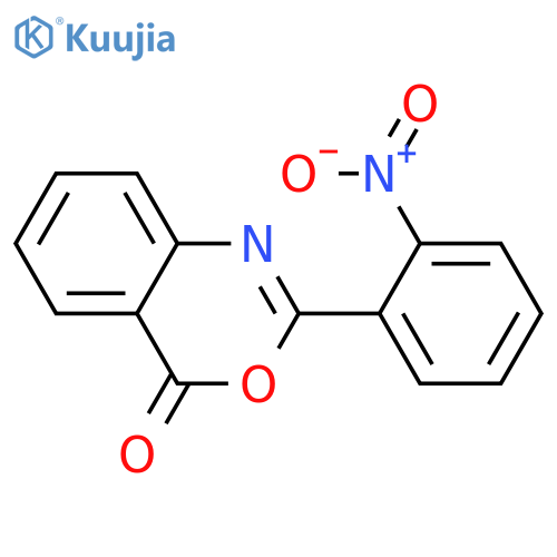 2-(2-Nitrophenyl)-3,1-benzoxazin-4-one structure
