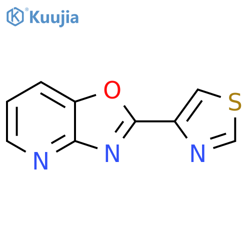 Oxazolo[4,5-b]pyridine, 2-(4-thiazolyl)- structure