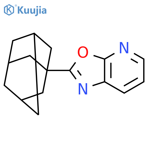 Oxazolo[5,4-b]pyridine, 2-tricyclo[3.3.1.13,7]dec-1-yl- structure