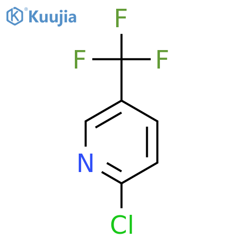 2-chloro-5-(trifluoromethyl)pyridine structure