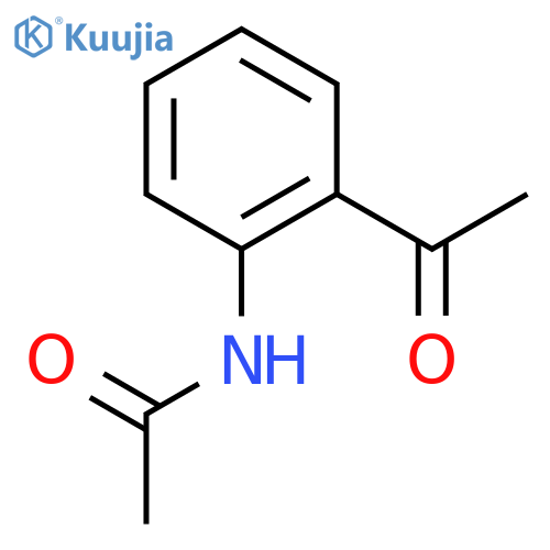 N-(2-Acetylphenyl)acetamide structure