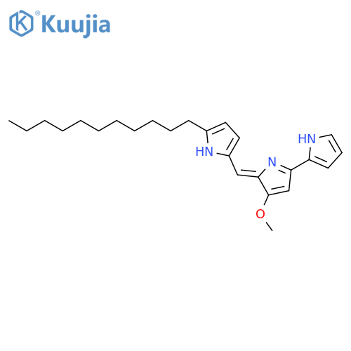Undecylprodigiosin structure