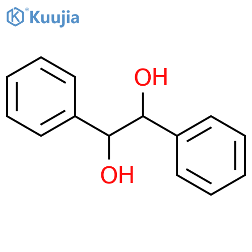 (1R,2R)-1,2-diphenylethane-1,2-diol structure