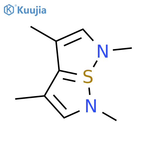 1,3,4,6-tetramethyl-1,6-dihydro-7lambda~4~-[1,2]thiazolo[5,1-e][1,2]thiazole structure