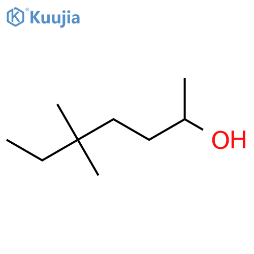 5,5-dimethylheptan-2-ol structure