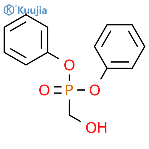 Diphenyl (Hydroxymethyl)phosphonate structure