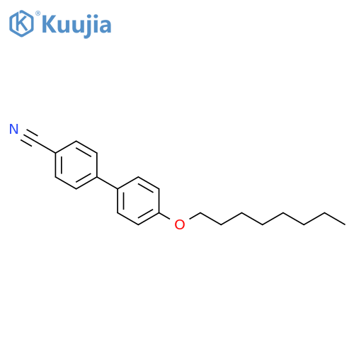 4'-(Octyloxy)-4-biphenylcarbonitrile structure