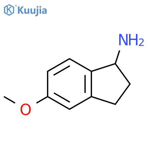 5-methoxyindan-1-amine structure