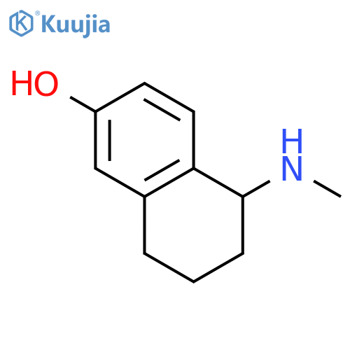 5-(methylamino)-5,6,7,8-tetrahydronaphthalen-2-ol structure