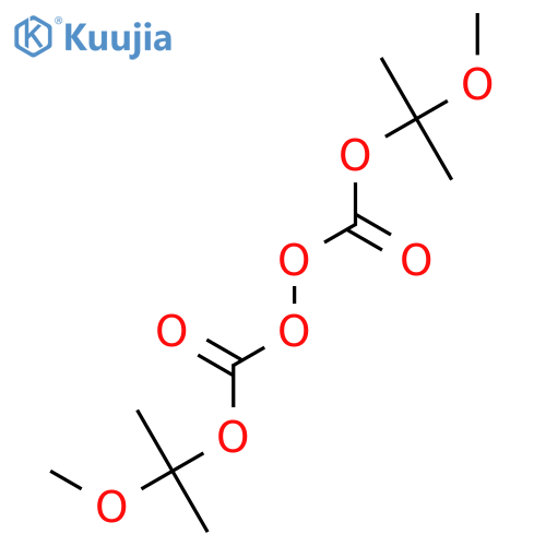 Peroxydicarbonic acid, bis(1-methoxy-1-methylethyl) ester structure