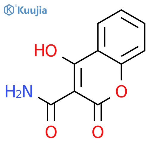 2H-1-BENZOPYRAN-3-CARBOXAMIDE, 4-HYDROXY-2-OXO- structure