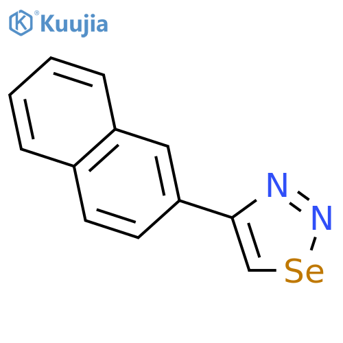 1,2,3-SELENADIAZOLE, 4-(2-NAPHTHALENYL)- structure