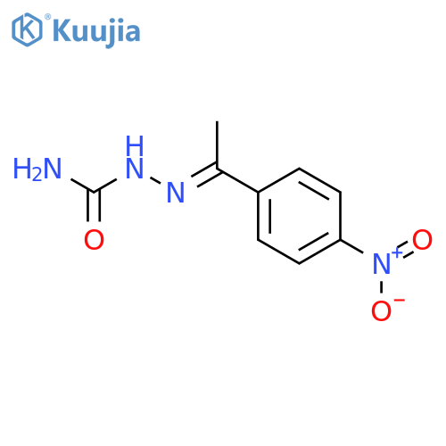 Hydrazinecarboxamide, 2-[1-(4-nitrophenyl)ethylidene]- structure