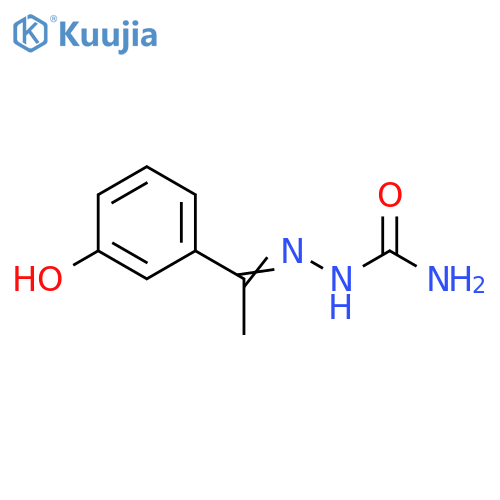 Hydrazinecarboxamide, 2-[1-(3-hydroxyphenyl)ethylidene]- structure